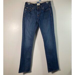 Womens Madewell Boot Cut Jeans 28 Blue Cotton Polyurethane